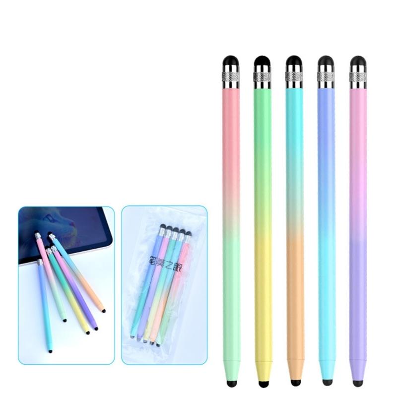 Capacitive Styluses Pen Universal Styluses Pen Precisions Fine Point Disc Touching Screen Pen Double End Tip