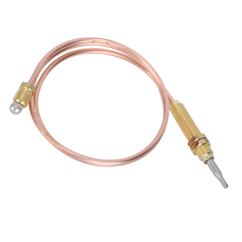 M8 Thread Heating Gas Burner Thermocouple Probe 600mm for Fireplace BBQ Grill Accessories