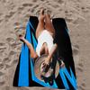 X-XRAY-Y Racing Car Bath Towel Microfiber Soft Water Absorbing Breathable For Girl Kids Decorative Cartoon Beach Towel