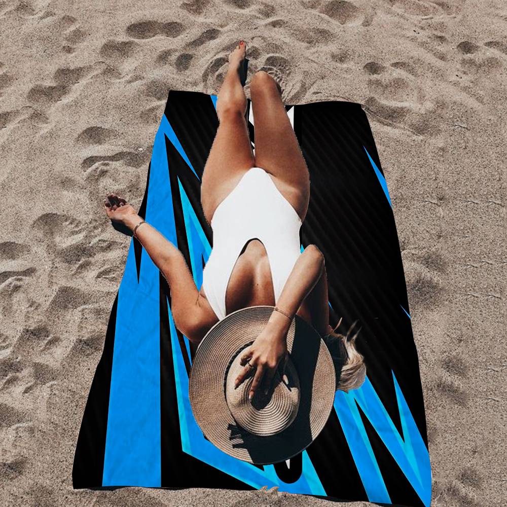 X-XRAY-Y Racing Car Bath Towel Microfiber Soft Water Absorbing Breathable For Girl Kids Decorative Cartoon Beach Towel