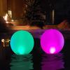 Aufblasbare Wasserdichte Solar Glow Kugel Outdoor Poolball Lampe Farbwechselnde LED Nachtlicht Party Dekoration