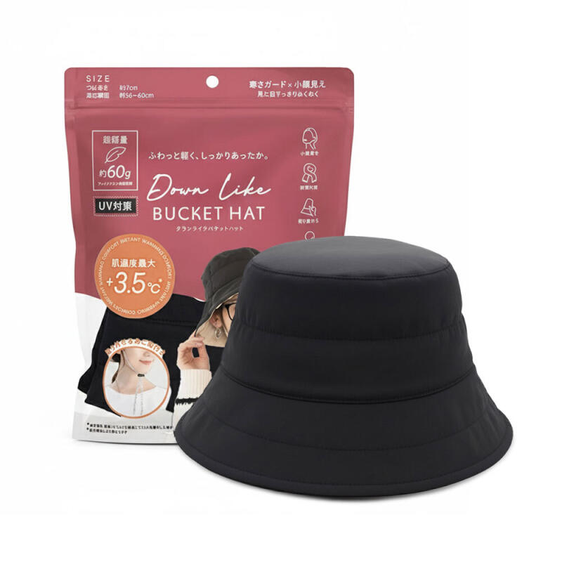 Двусторонняя стеганая панама (черный) грамм