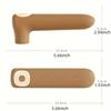 1pc Door Knob, Silicone Door Handle Glove, Wall Protectors, Door Knob Protective Anti Collision Static Mat, Household Accessorie