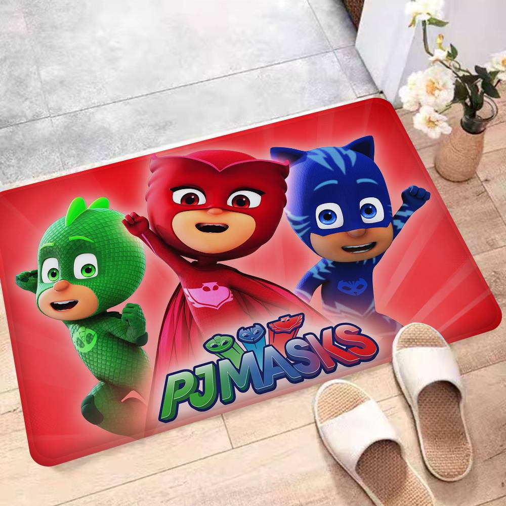 Cartoon PJ M-Masks Room Mats Retro Multiple Choice Living Room Kitchen Rug Non-Slip Welcome Rug