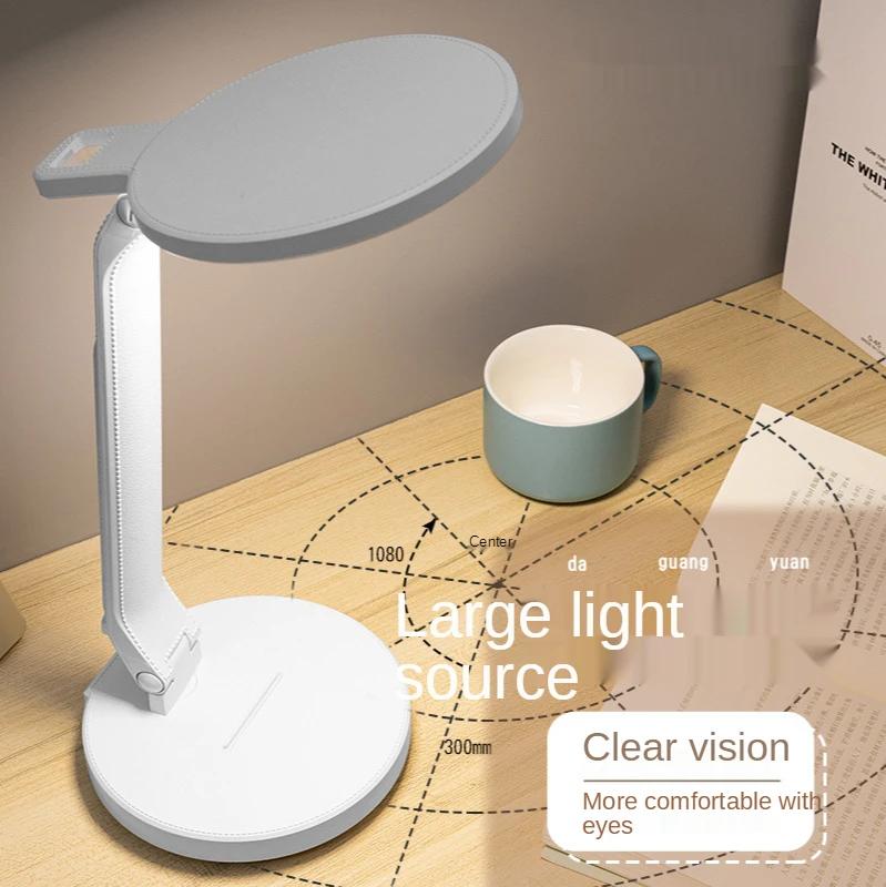 Table lamp student dormitory eye protection lamps desk LED rechargeable table lamp bedroom bedside lamps