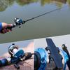 1.2m Ice Fishing Rod with Trolling Line Combination Ice Fishing Line Shaft Rod Set Fishing Tackle