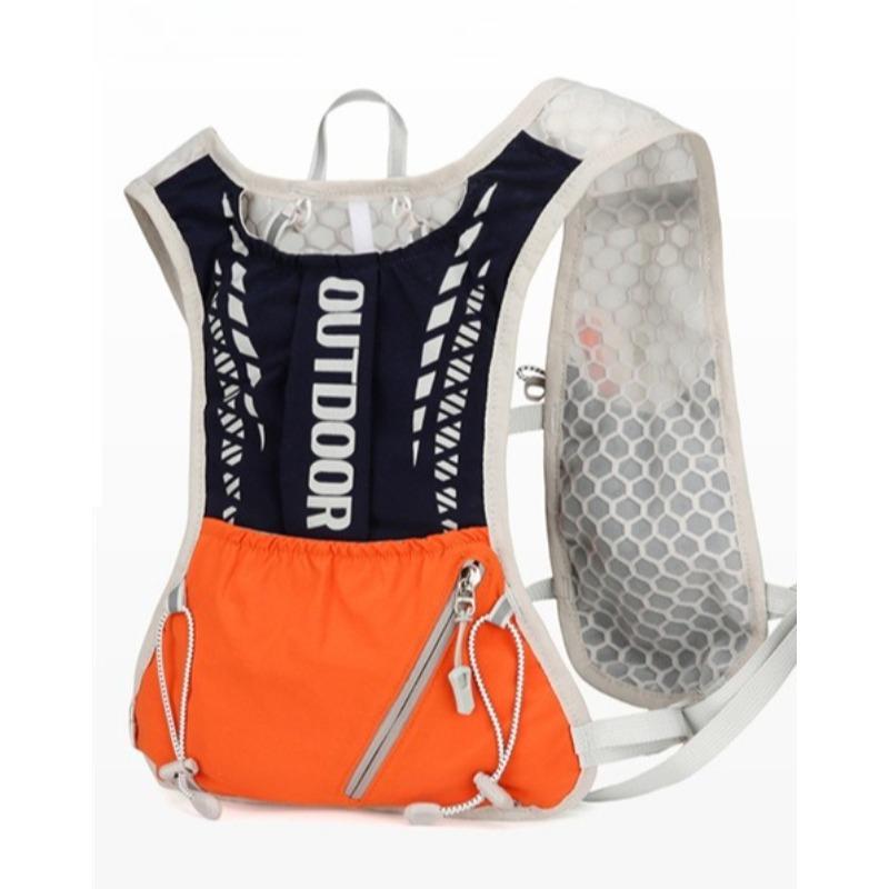 

Lightweight 5L Backpack for Men Women Outdoor Sports Cycling Bag Cross Country Running Backpack with Water Bladder оранжевый