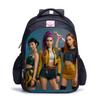 Cartoon Printing Casual Shoulder Bag Junior High School Students Large Capacity Backpacks