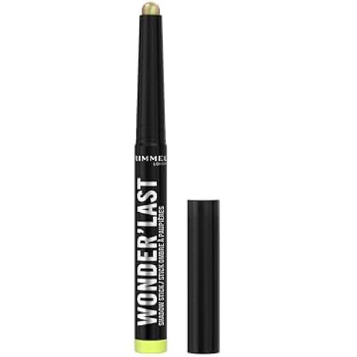 Fard à paupières - RIMMEL - Wonder'Last - 008 Galactic Green - Couleur vibrante - Formule facile à appliquer