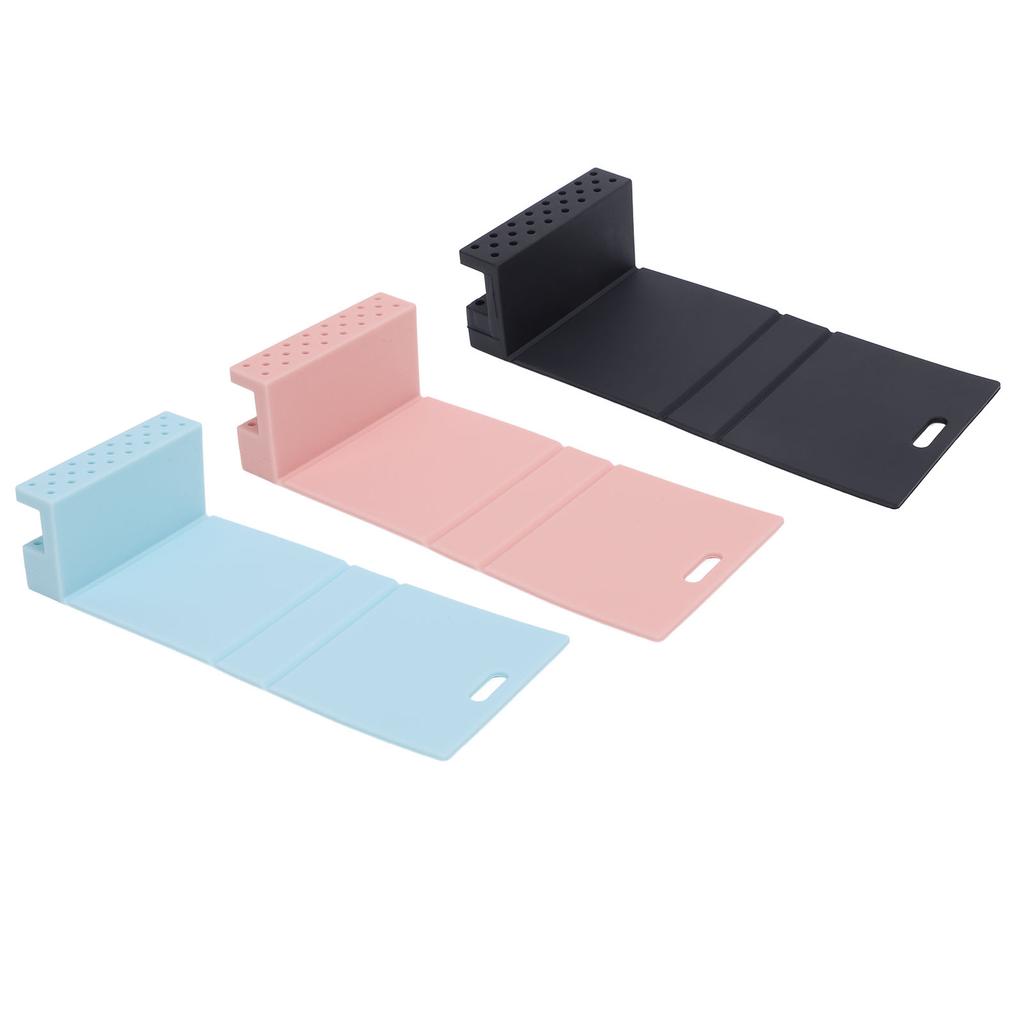 Silicone Nail Drill Bit Holder Foldable Multipurpose Drill Bit Organizer Case Nail Tech Bits Storage