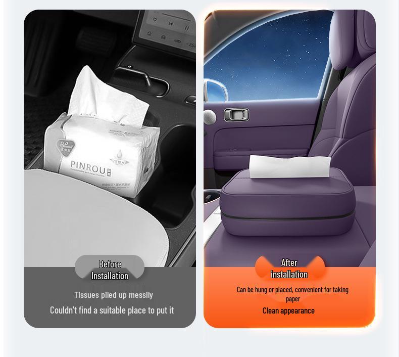 Avatr 07 Car Tissue Box: 26 Styles for Seat Back Hanging, Car Interior Accessories