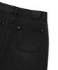 Covernat Woman Denim Long Skirt Black
