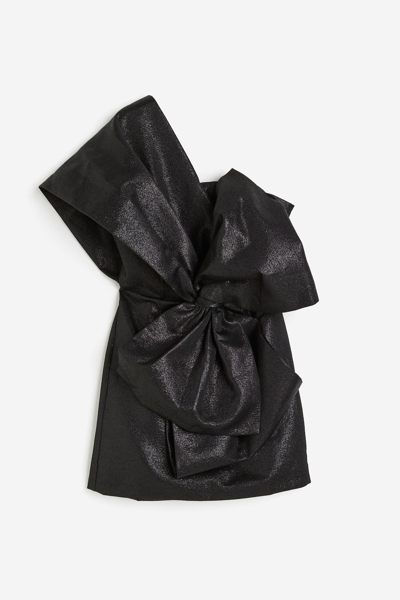 

Bow-front mini dress