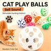 Interactive Bell Ball for Puppy & Cat Chase Play, Fun Rattle Chew Toy