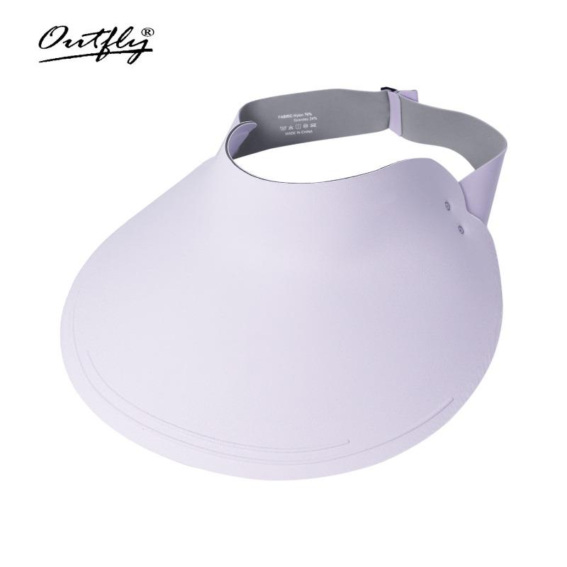 Empty Top Sun Protection Hat Women's Summer Seamless Integrated Anti-ultraviolet Sun Hat Topless Hat New Sun Hat