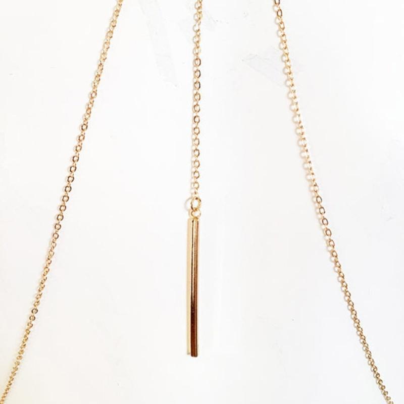 Elegant Body Chains Enhancing Female Curves Alloy Chest Harnesses Jewelry Ideal For Pool Parties And Beach Event Stylish Accessory