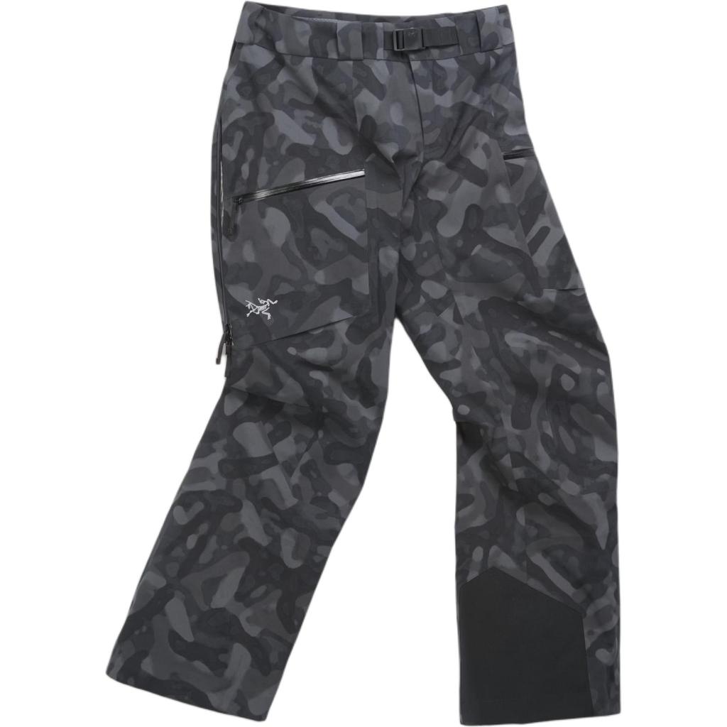 Arcteryx Sabre Pant Print Grottoflage Series Camouflage Logo Full Print 3L Waterproof Windproof Warm Breathable Durable Ski Pants Men pants X000007234