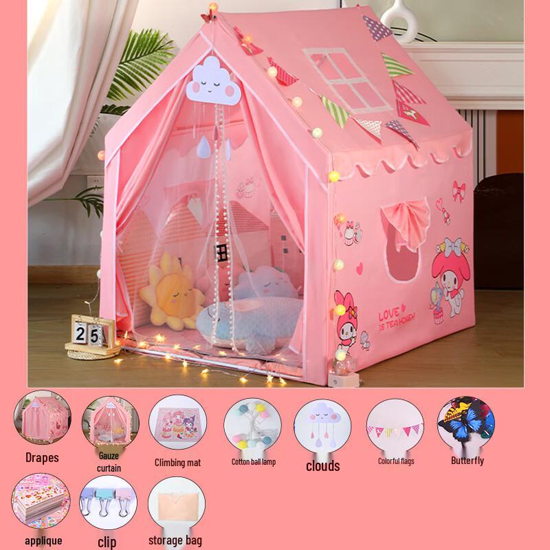 ZISIZ My Melody Kinder Prinzessin aufblasbares Sofa
