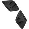 Pair Left and Right 39814170/39814180, Front Headlight Washer Nozzle Cover Cap, 2013-2020 Compatible with Volvo V40 Hatchback