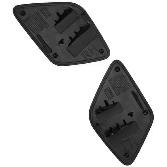 Pair Left and Right 39814170/39814180, Front Headlight Washer Nozzle Cover Cap, 2013-2020 Compatible with Volvo V40 Hatchback