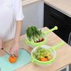 New Vegetable Rotating Drain Basket Salad Spinner Washing Dehydration Basket Kitchen Vegetable Centrifugal Washer