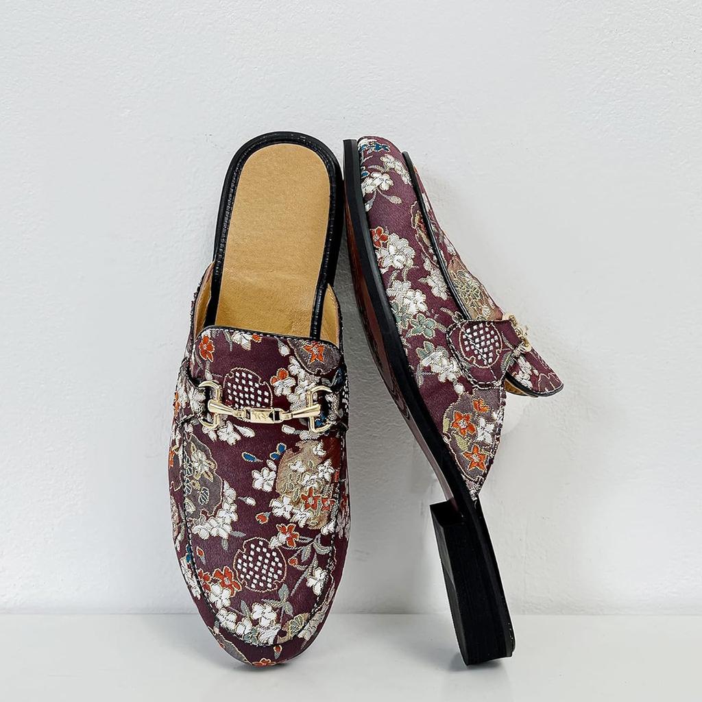 Men's Half Slippers Casual Fashion Versatile One-pedal Casual Muller Shoes Loafers