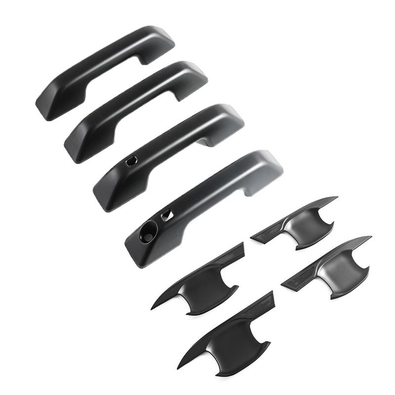For BYD Shark 6 2024 2025 ABS black Car Outside Door Handle Shell Exterior Door Handle Door Bowl Cover Exterior accessories