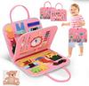 Dressing Early Education Board Children's Learning Felt Busy Board Multifunctional Children's Fun Learning Board Happy Toys