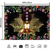 Ine Ive African Chakra Tapestry African American Woman Zen Meditation Tapestries 80x60 Inch Starry Sky Flower Garden Inspirational Afro Yoga Wall Art