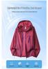 Herren Ice Silk Sonnenschutzjacke: UPF50+, Leicht, UV-Schutz, Atmungsaktiv, Sommer-Sportbekleidung, Partner-Look