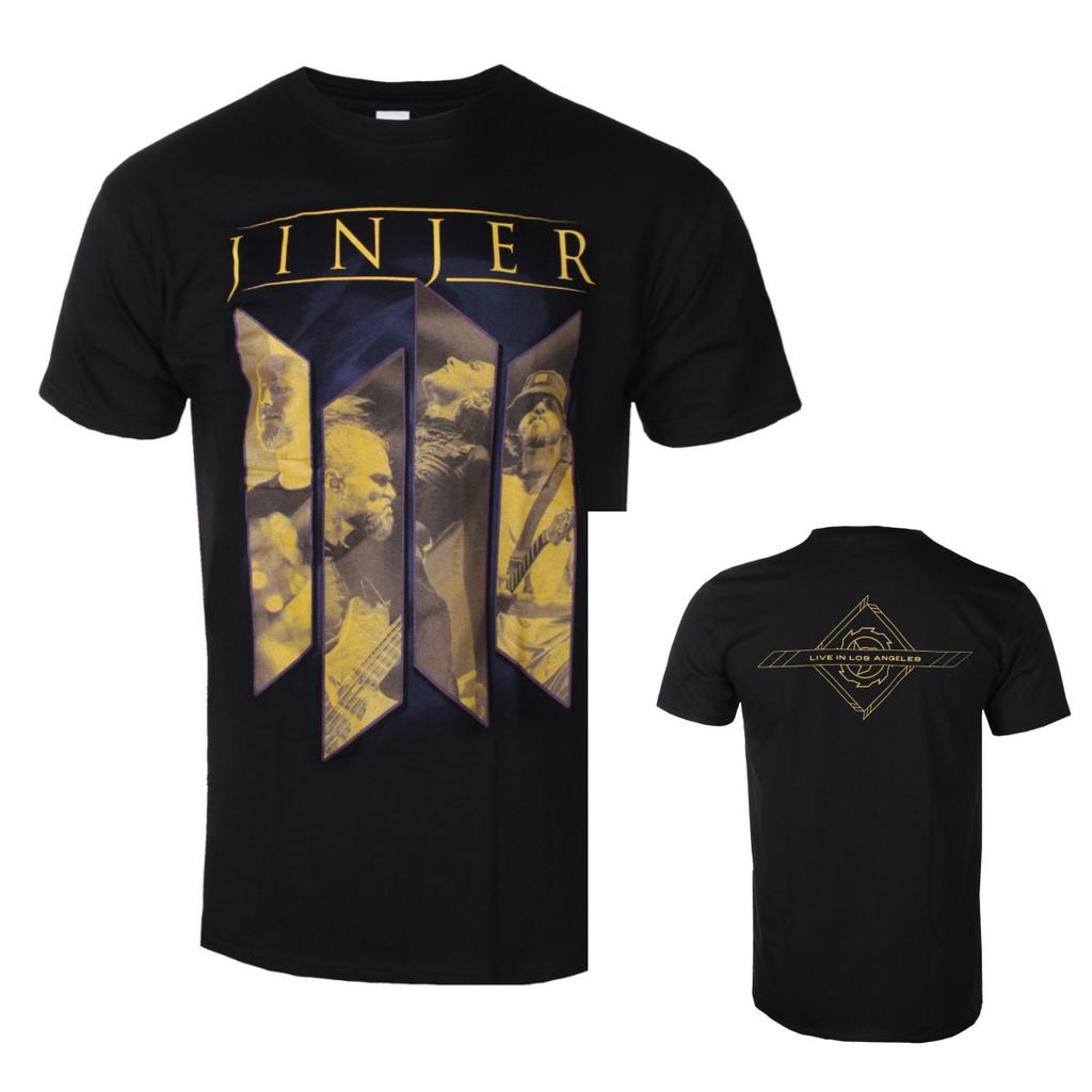 Hot Jinjer Graphic Cotton Tshirt Unisex Summer Short Sleeve Fashion Brand Tee Luxury Casual Vintage Tees
