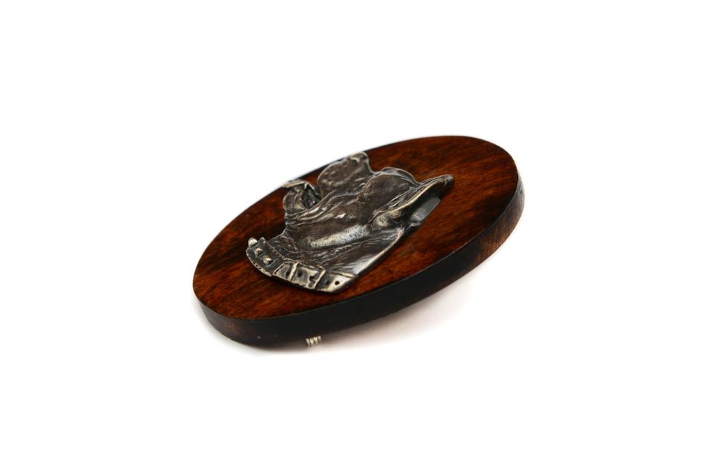 American Staffordshire Terrier, Amstaff I - Ausstellungsbrosche, Startnummern-Clip, Hunde-Pin von Art-Dog