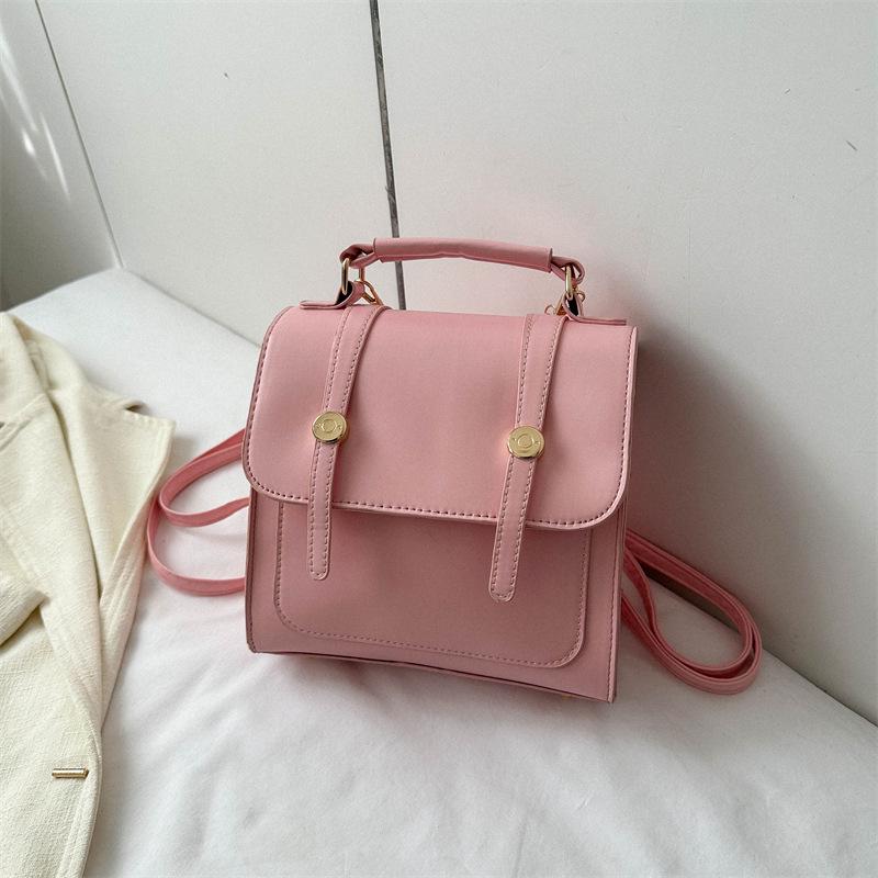 2023 Spring/Summer Multi-use Women's Handbag: Large Capacity, Versatile Square Shoulder Bag & Backpack