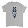 Vintage Scooter Cat Classic Heavyweight Unisex Crewneck T-shirt | Gildan® 5000