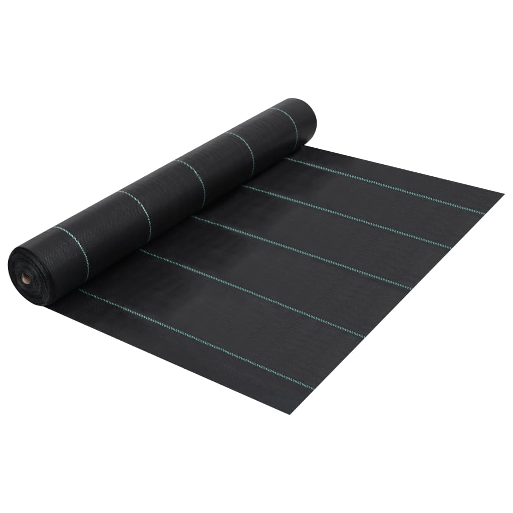 Weed Barrier Fabric Black 2x100 M PP