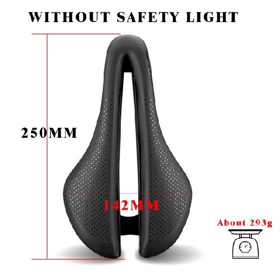 

Седло для гоночного велосипеда Mtb, сиденье для скоростного велосипеда, Selin, удобная скамейка, гелевое удобное кресло, подушка для горного велосипеда с задним фонарем Without safety light