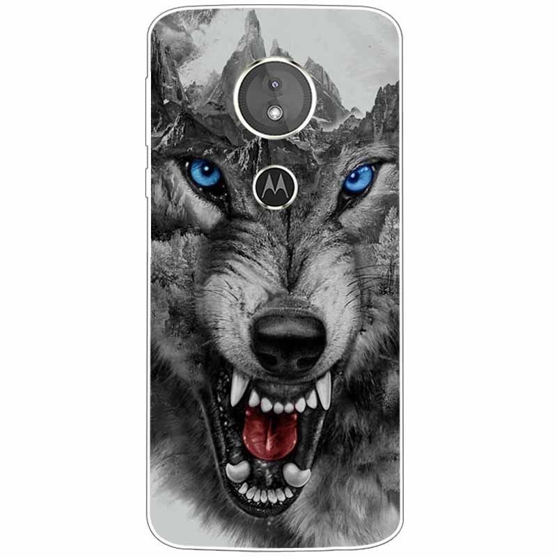 For Moto G6 Play G6Plus G 6 Case TPU Soft Paint Animal Silicone Clear Covers for Motorola Moto G6 Plus G 6 Capa G6Play Funda