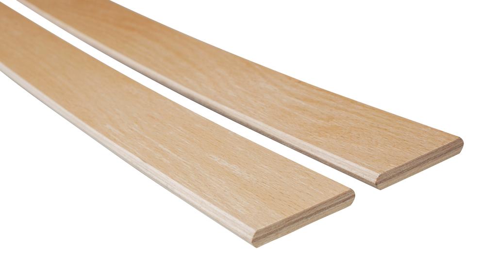 Rahmen aus Federleisten Flex 200x60 (17 Latten)