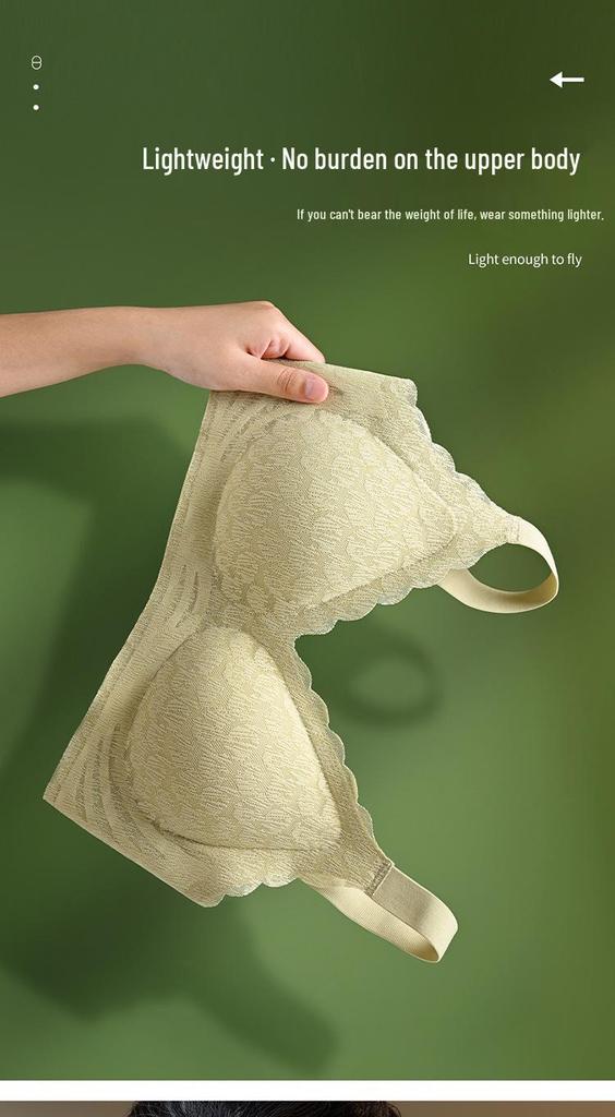 Červená Push-Up podprsenka ve velikosti Plus Size s nastavitelnou podporou proti prověšení pro štíhlejší vzhled