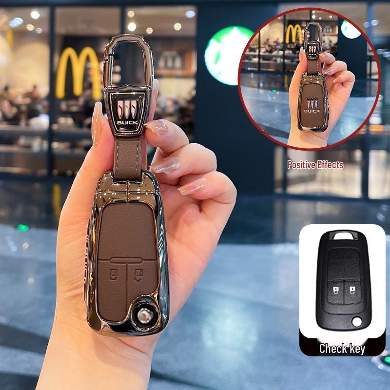 Folding Metal Key Case for Buick Excelle, Yue Lang 10-20 models