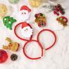 4pcs Santa Claus Snowman Christmas Headbands Reindeer Cosplay Headbands Costume Party Accessories