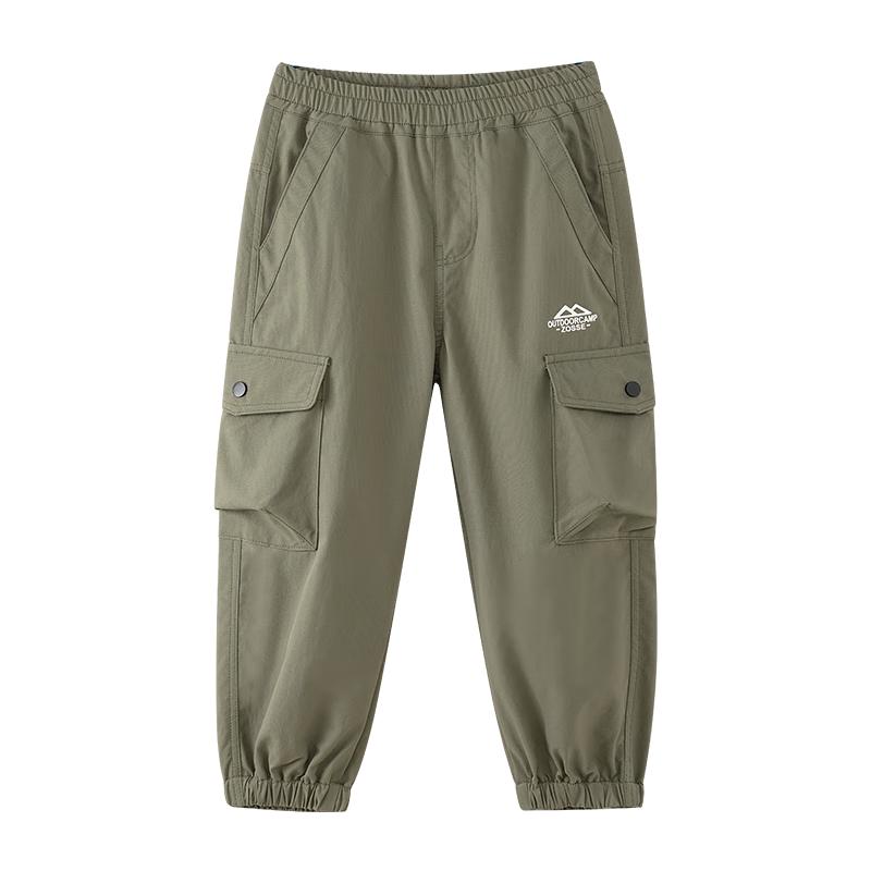Zuoxi Boys' 2025 New Outdoor Sport Cargo Pants