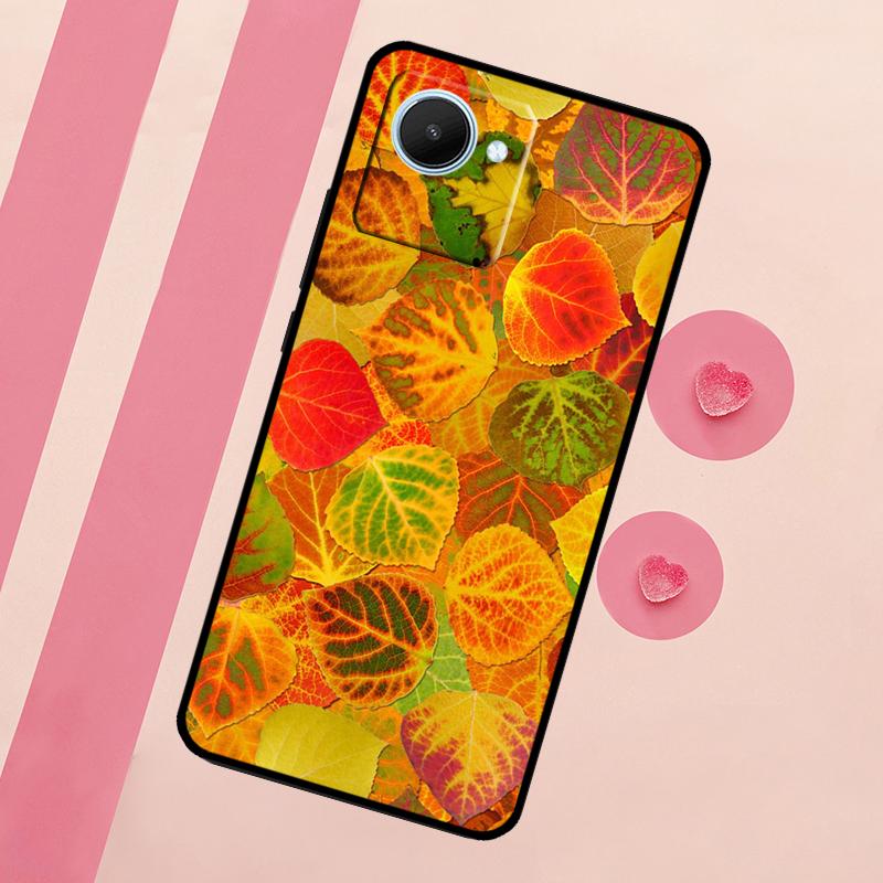 Autumn Leaves For Realme C71 C55 C53 C67 C75 C61 C33 C63 C51 C65 10 11 12 13 14 15 Pro Plus GT7 Pro Case