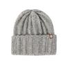 New Autumn and Winter Warm Wool Hat for Women Riding Ear Protection Simple Solid Color Pullover Hat Patch Smiling Face Versatile Knit Hat