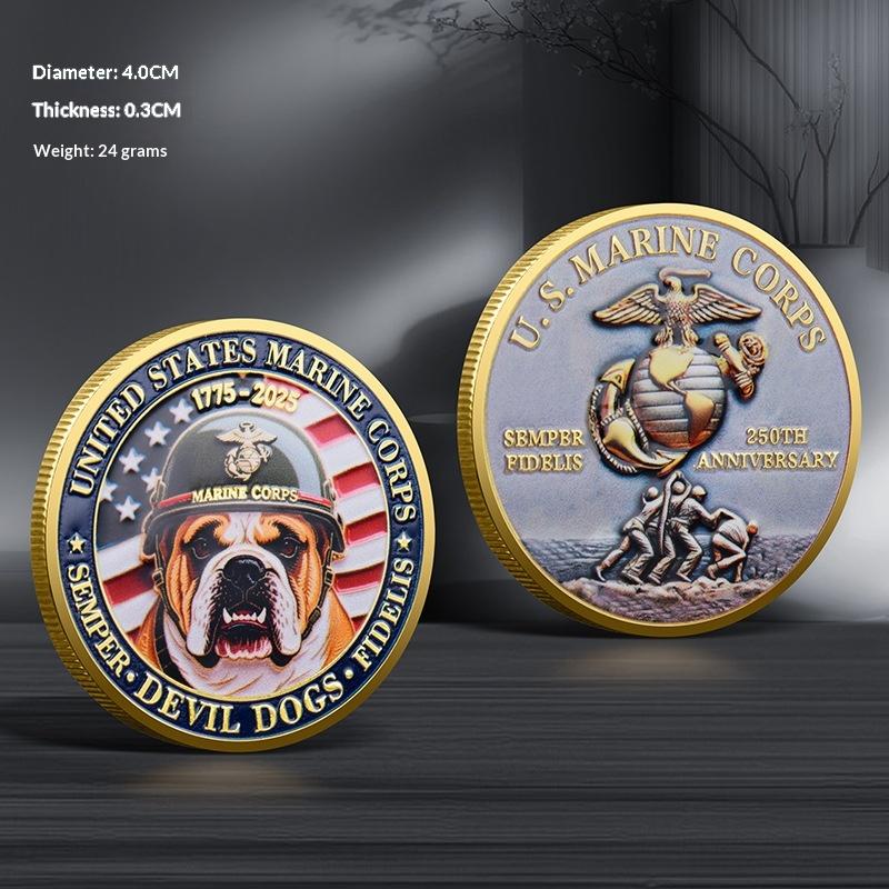 Usa Moneta Commemorativa del 250° Anniversario 1776-2026 Aquila Americana Moneta Souvenir Artigianato Metallico Emblema