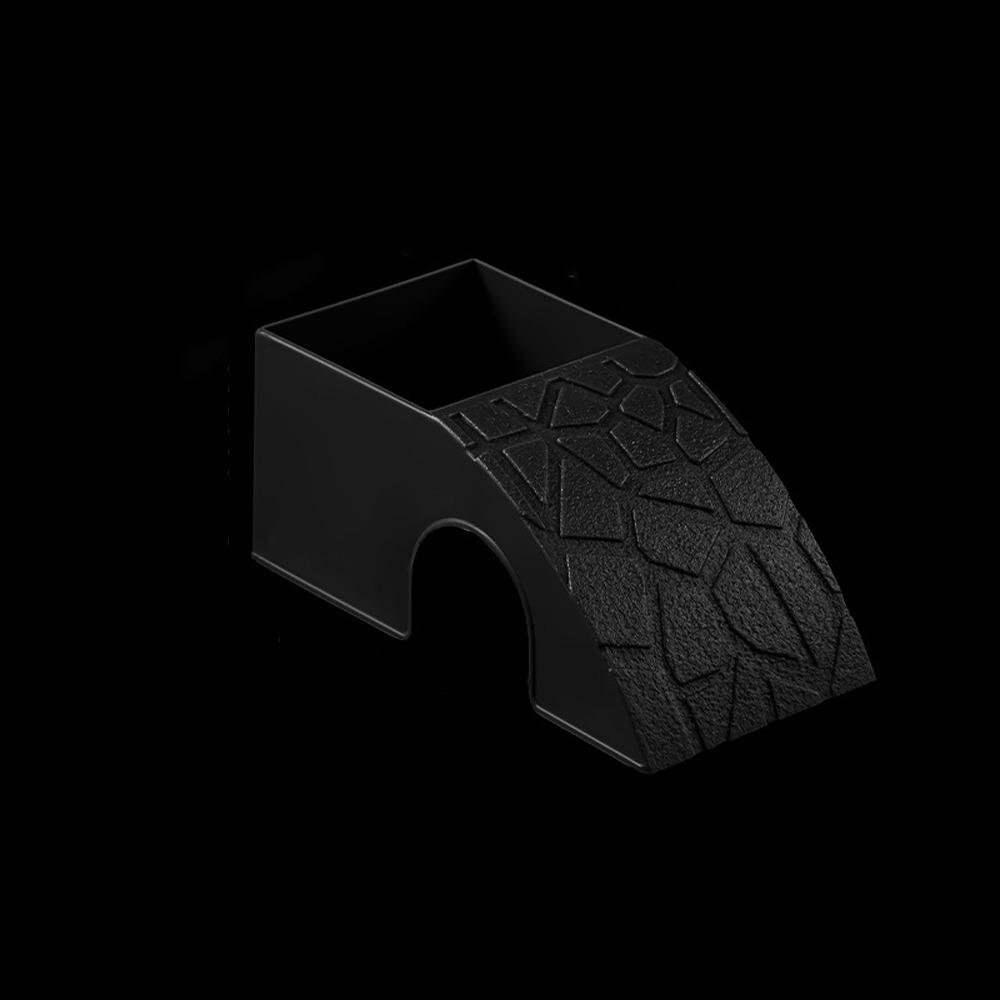 With Moss Tray Reptile Feeding Box Anti Drowning Automatic Feeding Plate  Aquarium Left Black