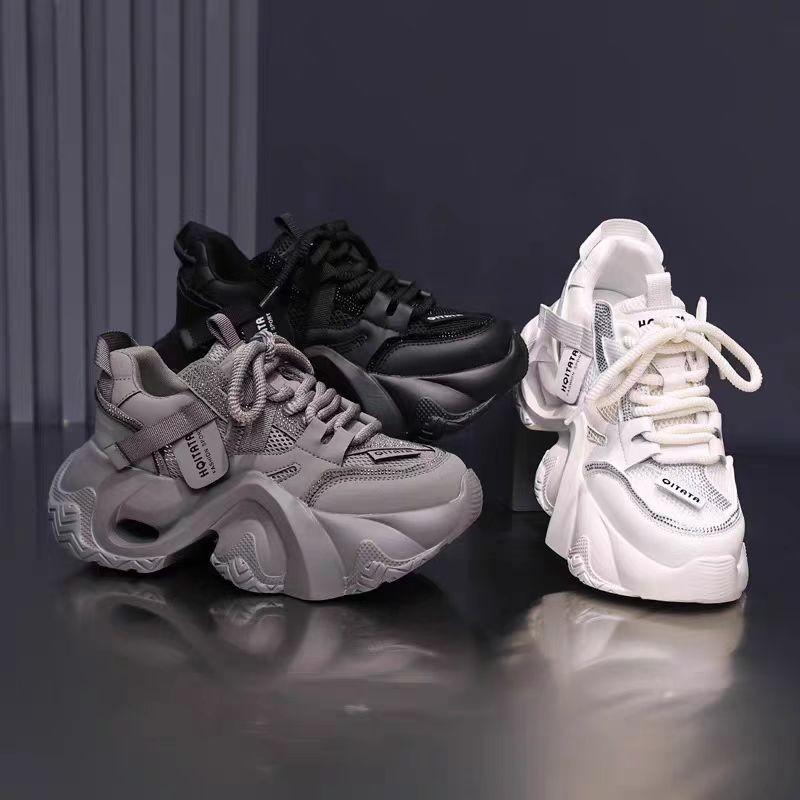 Fashion Breathable Dad Shoes for Women, New Spring/Summer 2025 Streetwear Thick-soled, Lightweight and Casual Sports Shoes