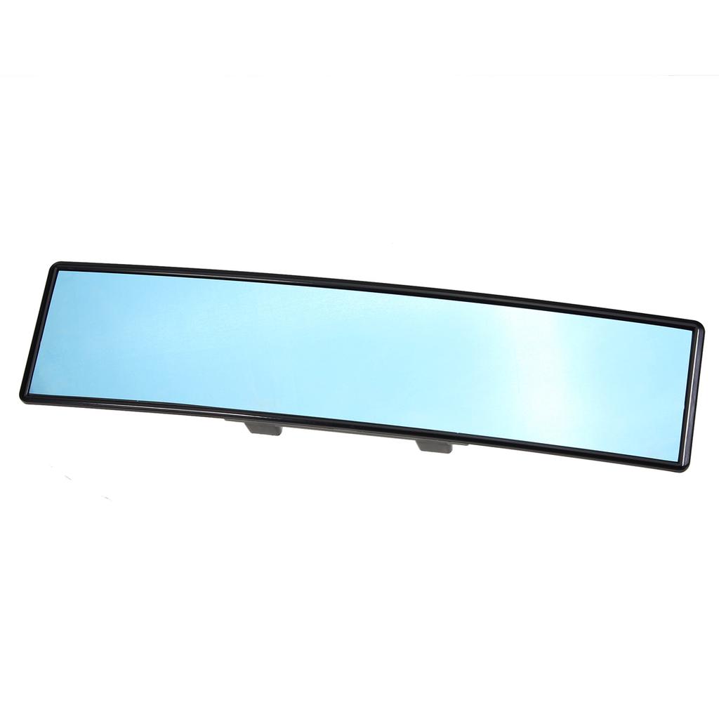 Buy 300MM Convex Wide Flat Interior Clip On Rear View Blue Tint Mirror ...