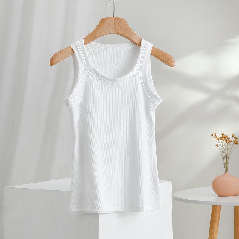 

Женский тонкий жилет с подтяжками 2024 года с нитками, защищающий от воздействия внешней среды: Универсальная верхняя одежда/нижнее белье без рукавов для весны и лета XXL