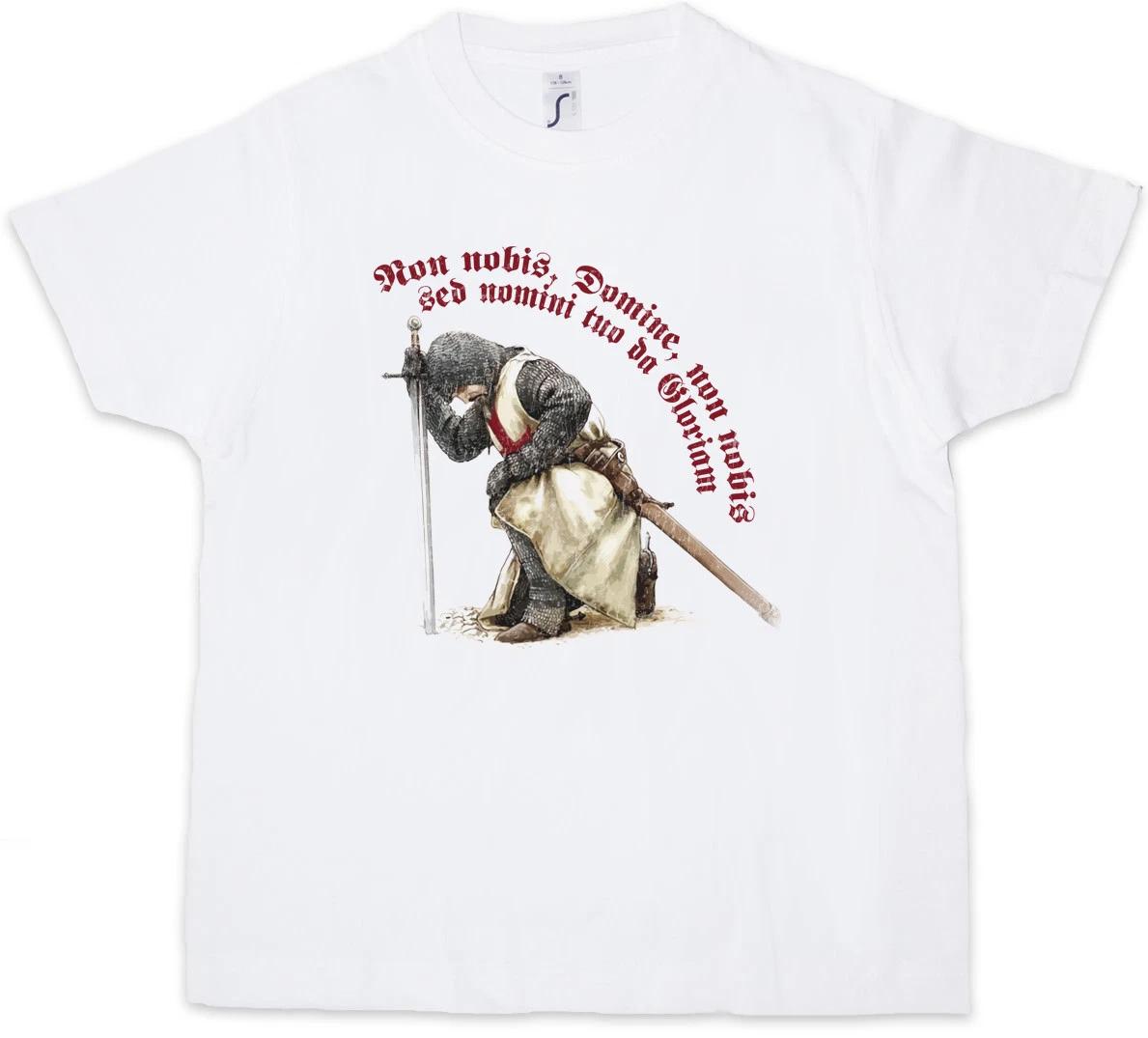 

TEMPLAR VII Kids Boys T-Shirt Cross Knight Ordo Orden Crusade Crusader 140